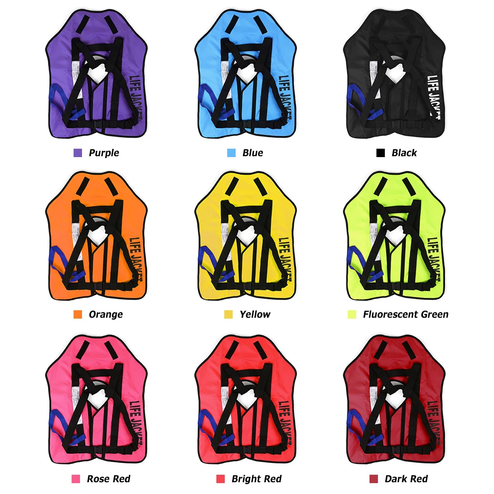 1pc Inflatable Life Jacket Swimming Survival Jacket Professional Fishing Life Vest Manual Inflatable Adult Swimwear Water Sports