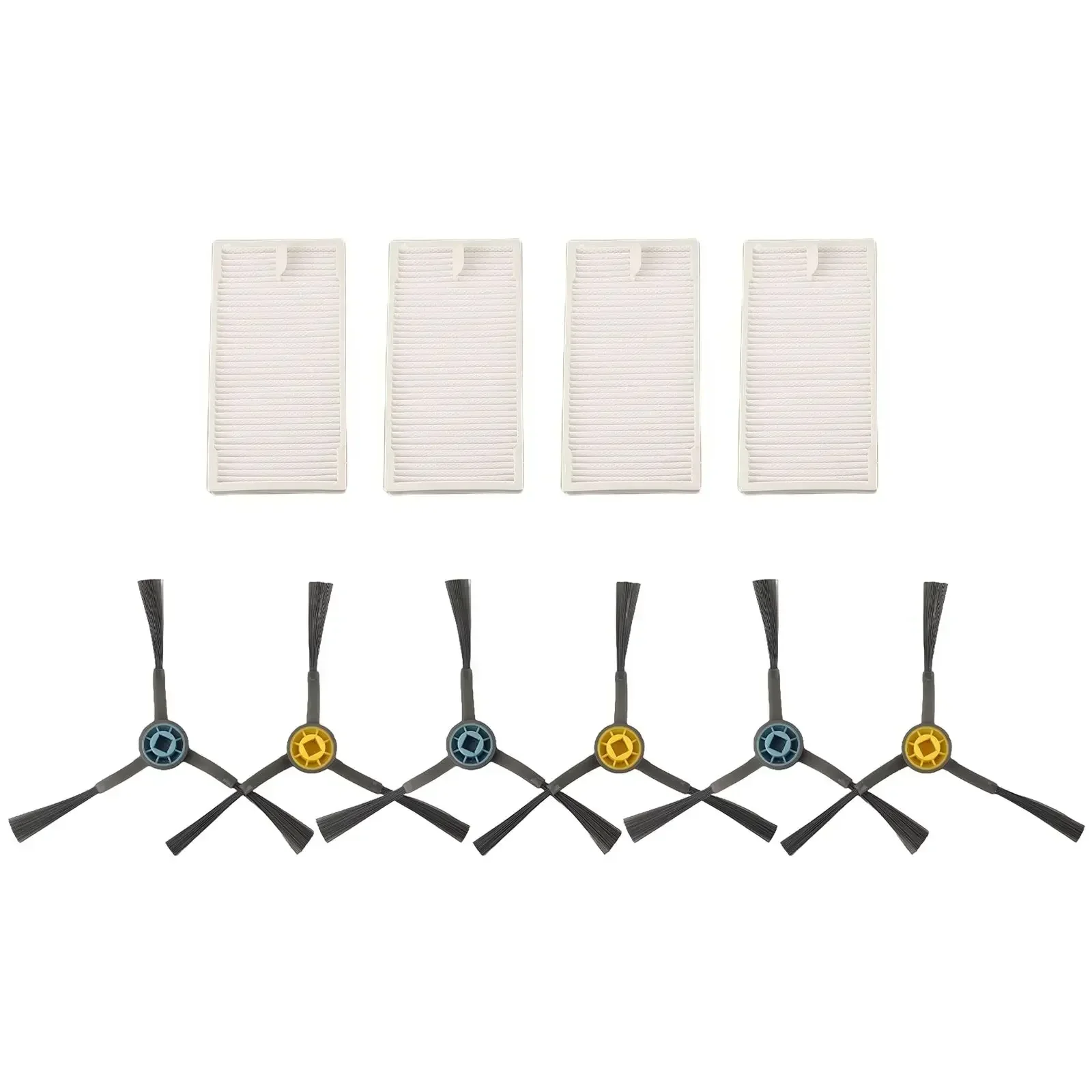 Otimize o desempenho do aspirador de pó com kit de pano de esfregão de filtro de escova lateral para M9 para NERE10s E10S para A8