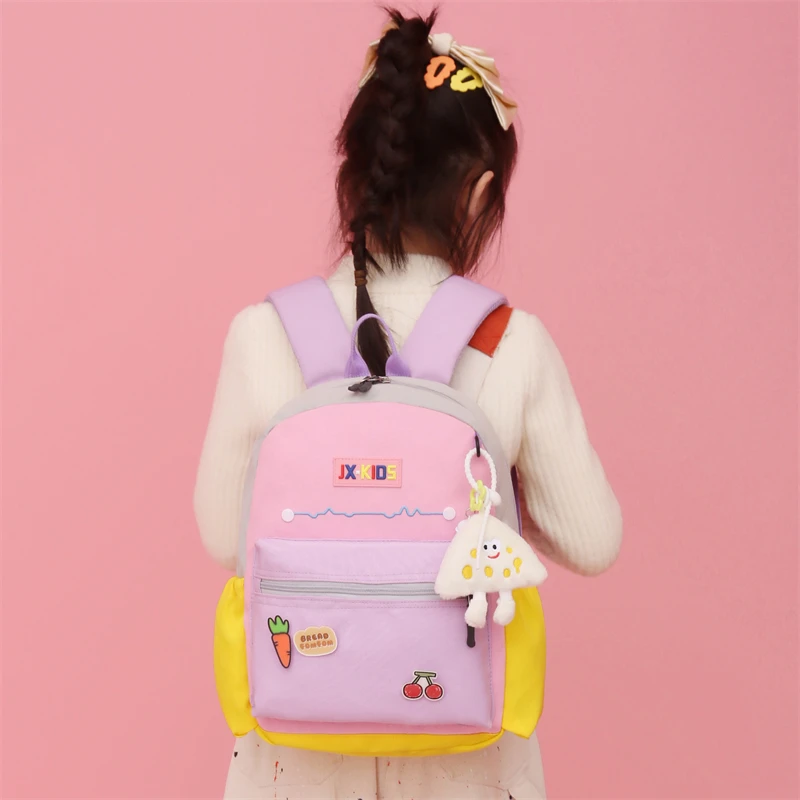 Sacs d'École Portables à Fermeture Éclair en Nylon pour Femme, Sacoches Concises pour Jeunes Abonnés à l'Eau, Coronrose, Couleurs Durables, 2024