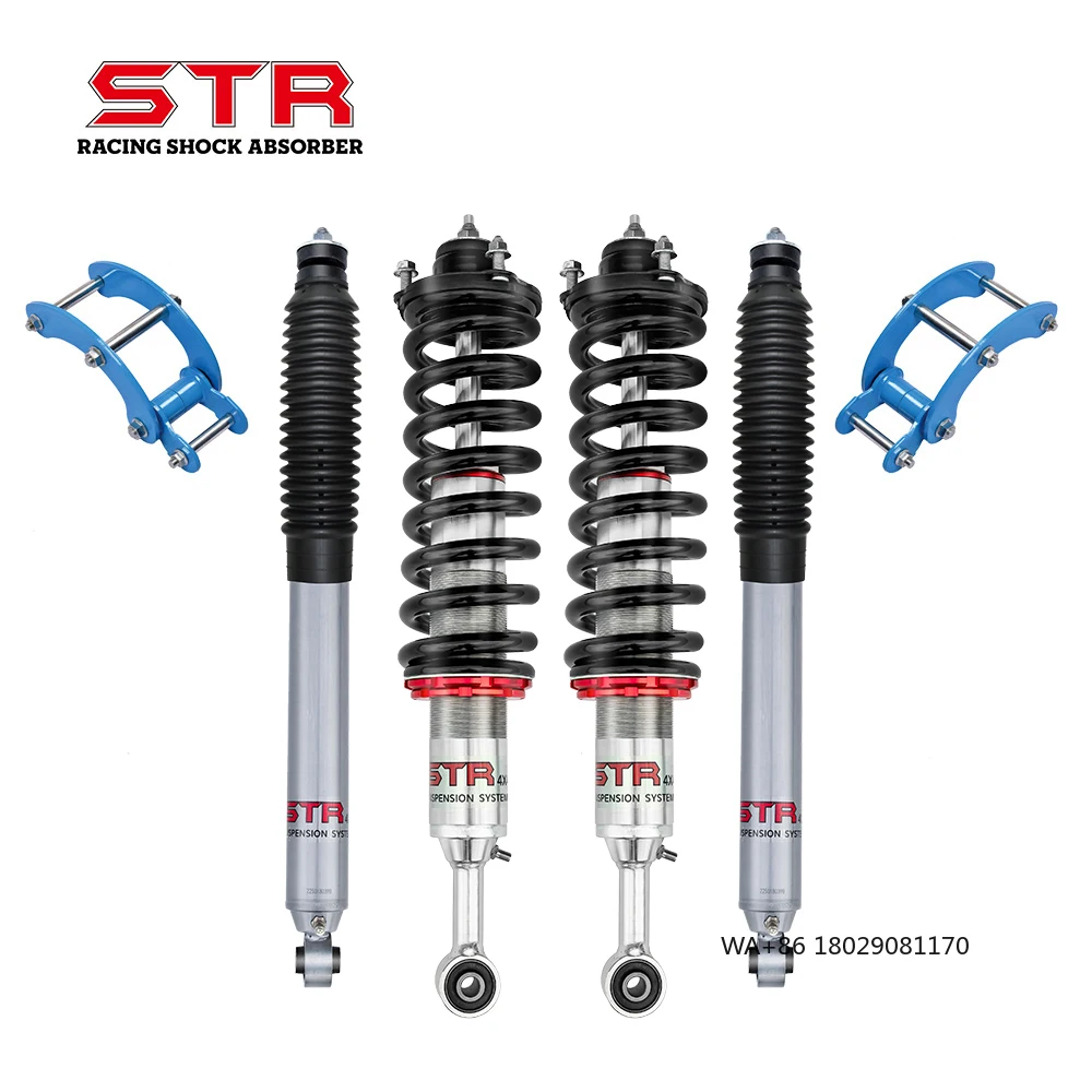 

STR Suspension For Dodge Ram 1500DT Mono Shock 4x4 Suspension Lift Kit 0-2'' Coil Spring Shock Absorber