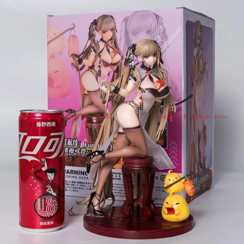 

In stock Labubu Anime Character Cheongsam Formidable Lamp Toy Decoration Labubu Clothes Model Doll Statue Original Collection