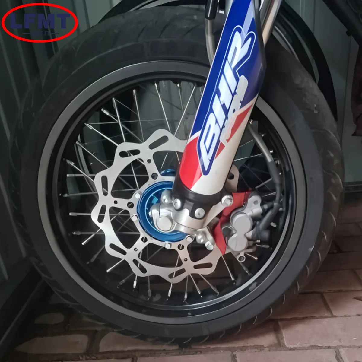 Für HONDA CR125E 250E CR125R 250R CRF250R 250X CRF450R 450X 450RX Dirt Bike Zubehör Motorrad 270MM Rotor Vorne bremsscheibe – Detail 1