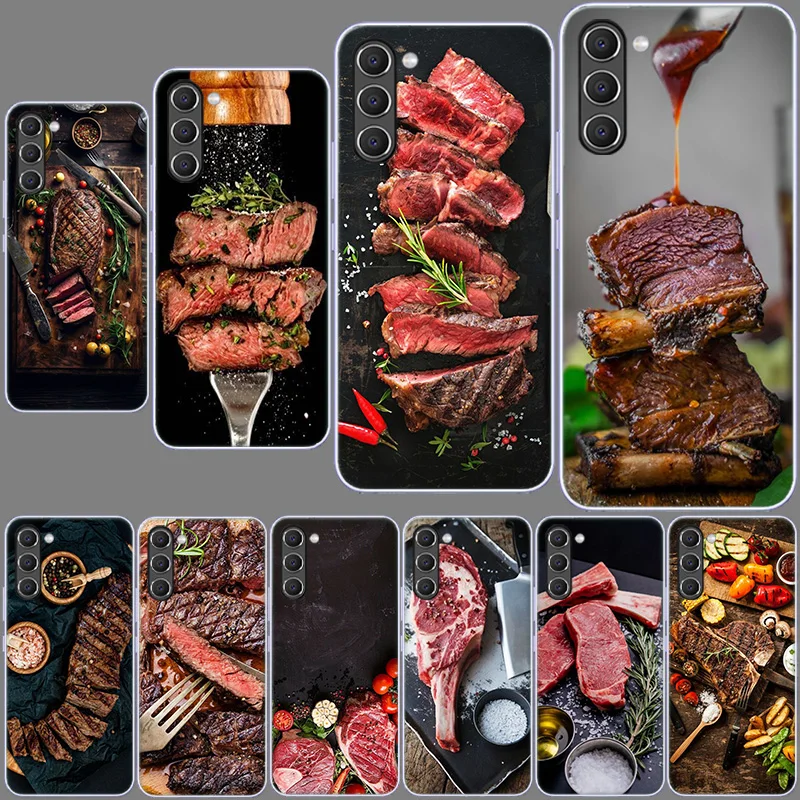 Tomahawk Steak Perfect Barbecue Phone Case for Samsung A54 A14 A24 A34 5G Galaxy A02S A03S A04S A12 A22 A32 A52 A72 A13 A23 A33