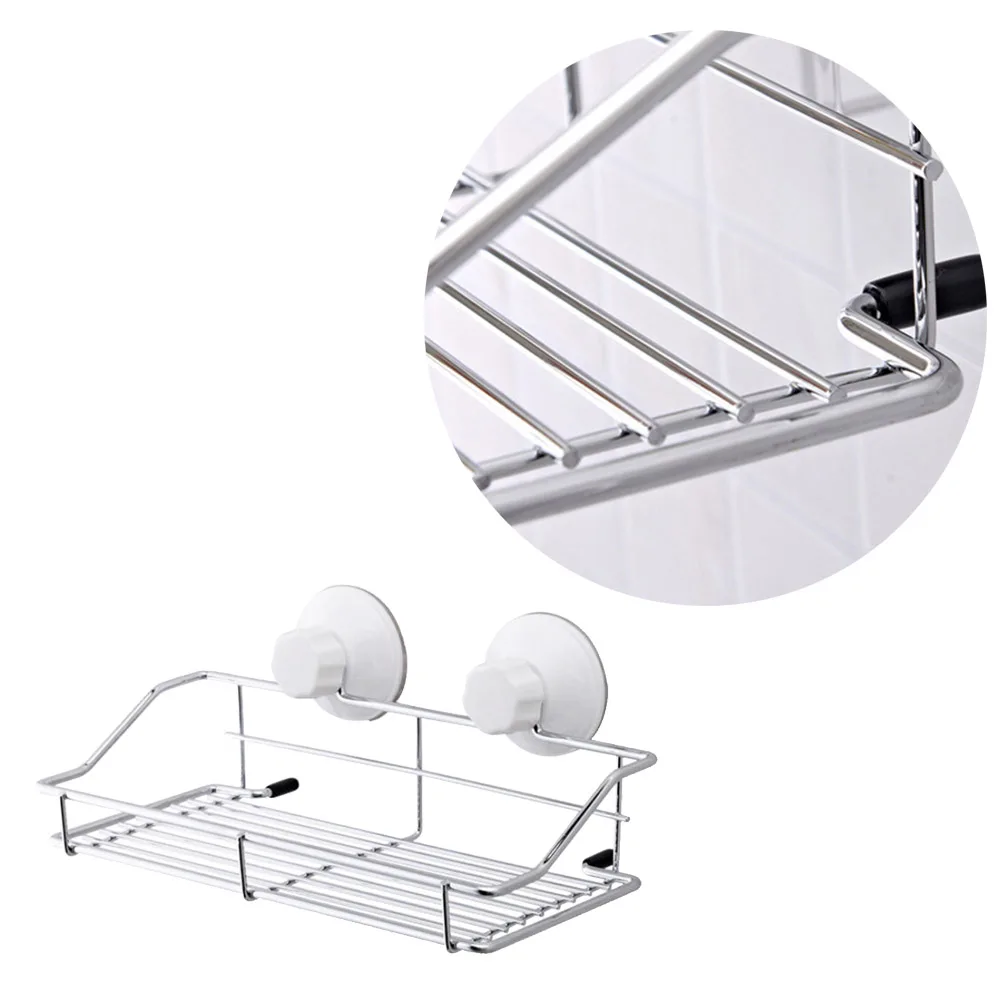 

Suction Cup Soap Dish Stainless Steel Waterproof Vacuum Holder for Kitchen Bathroom Garage High Quality Rust Proof Construction