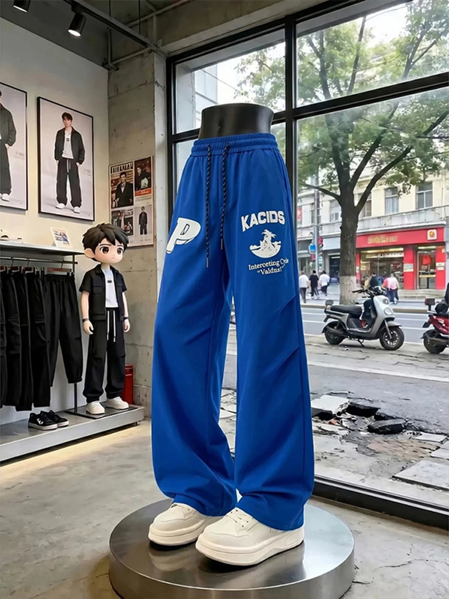 Quick Dry Jazz Fitness Men's Summer Thin American Folded Soldier Work Pants Straight Leg Casual Trousers Comfortable Breathable
