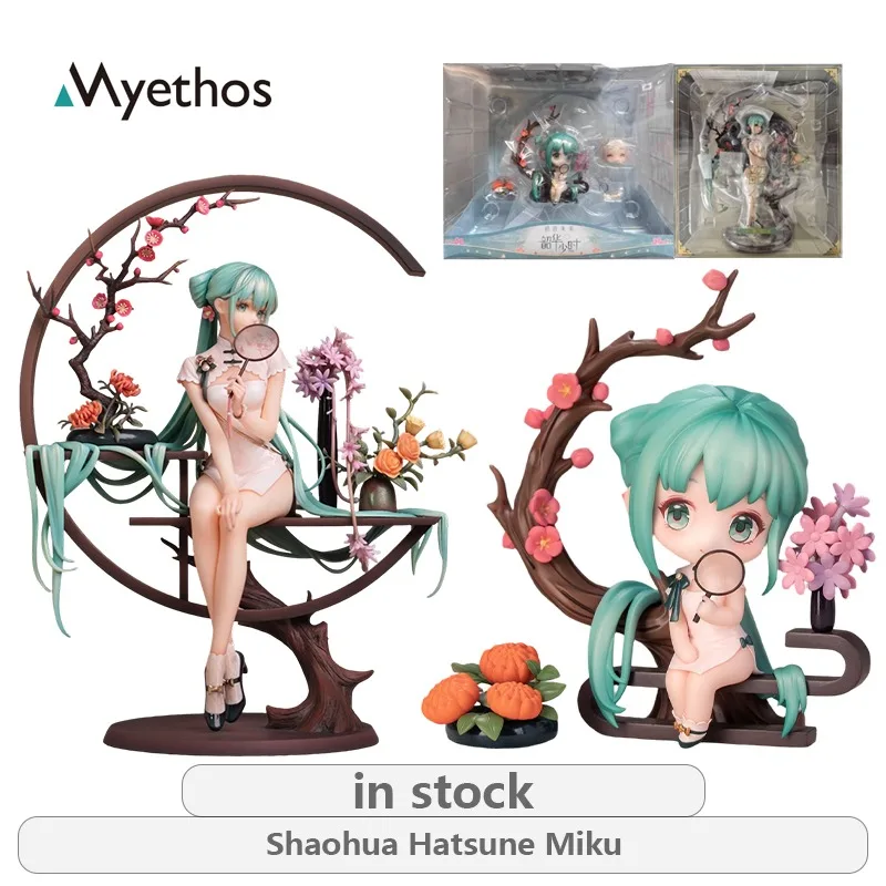 

Оригинальная серия VOCALOID Myethos: Фигурка-статуэтка Hatsune Miku Shaohua Youth (не подвижная), модель, игрушка, украшение, подарок