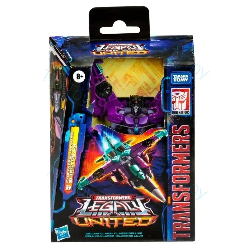 Op voorraad Hasbro Transformers Classic Toys Legacy United Deluxe Class Slipstream Action Figure Robot Toy Collectibles Gift Hobbie
