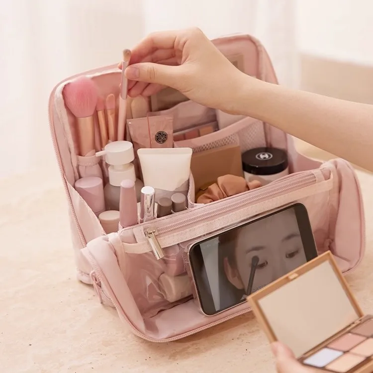 Cosmetic Bag Large Capacity Portable Portable Go Out Portable Storage Bag Waterproof High Value Layered Compartment Toilet Bag