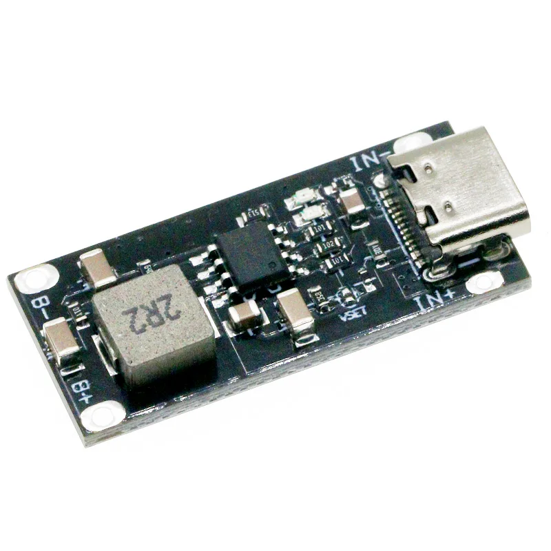 Type-C USB Input High Current 3A Polymer Ternary Lithium Battery Quick Fast Charging Board IP2312 CC/CV Mode 5V To 4.2V