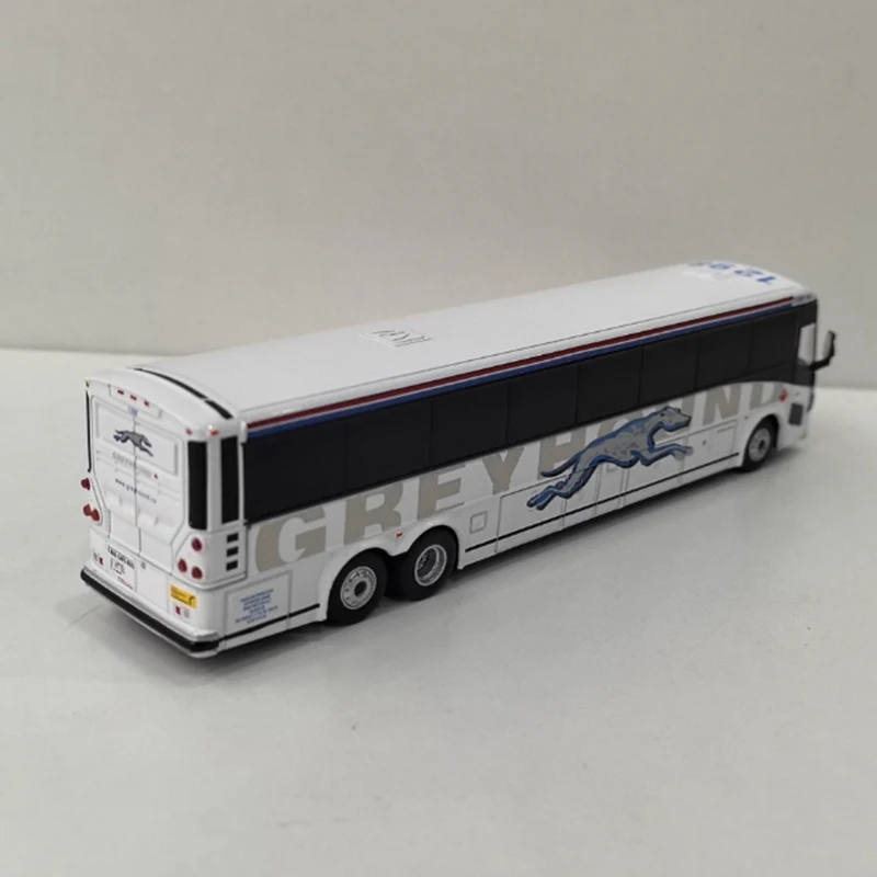 IR HO IXO 1/87 Scale MCI Motorcoach D4505 Bus Alloy Simulation Car Model Static Collection Decorated Holiday Toy Souvenir Gift