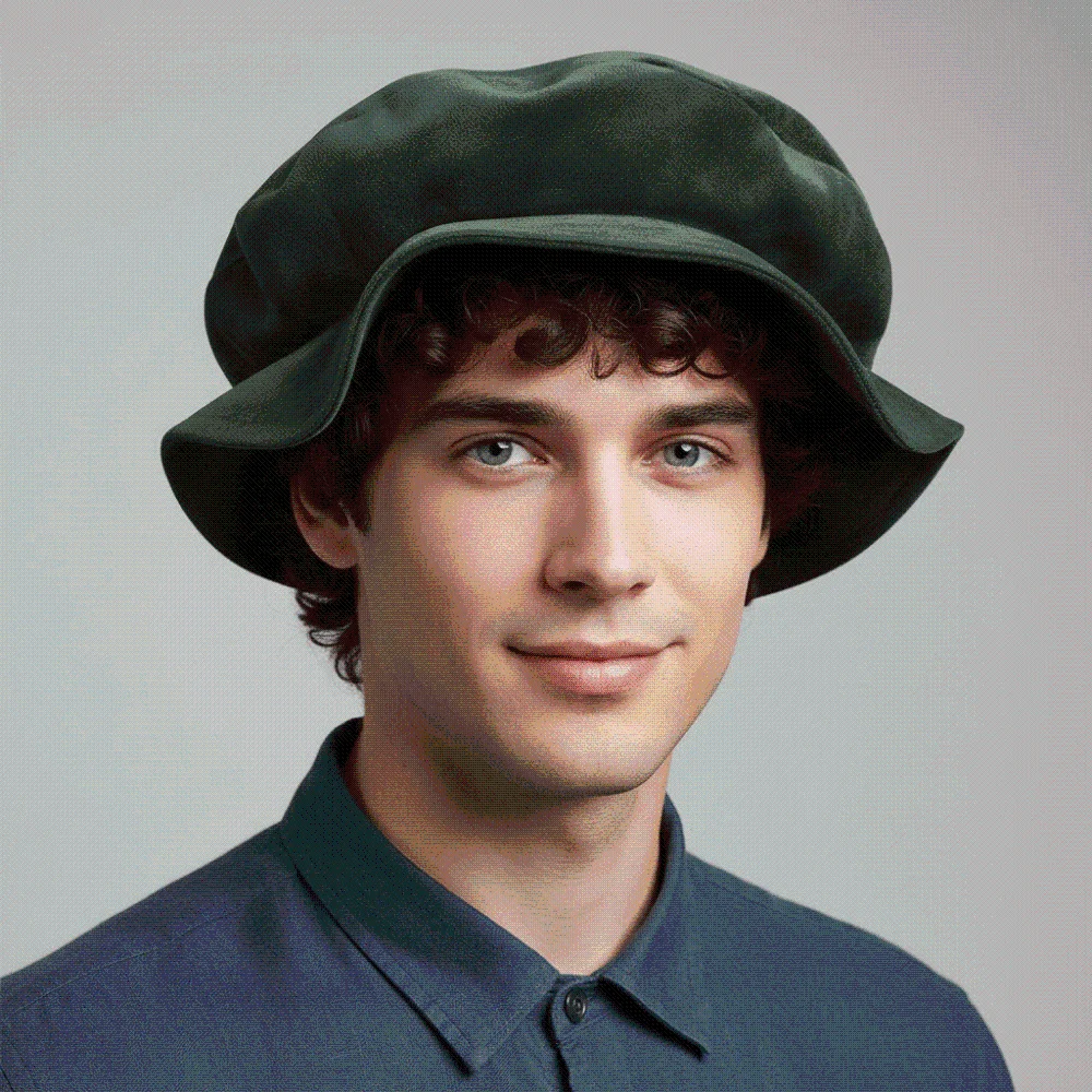 Faux Suede Medieval Flat Cap Elastic Band Soft Velvet Mens Cosplay Cap Solid Color Breathable Fabric Renaissance Beret Hat