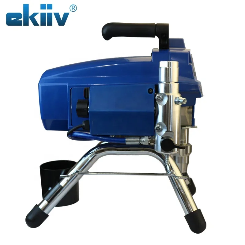 EKIIV M490 1800W New hot sale full automatic high pressure spray gun airless sprayer high power paint coating small sprayer