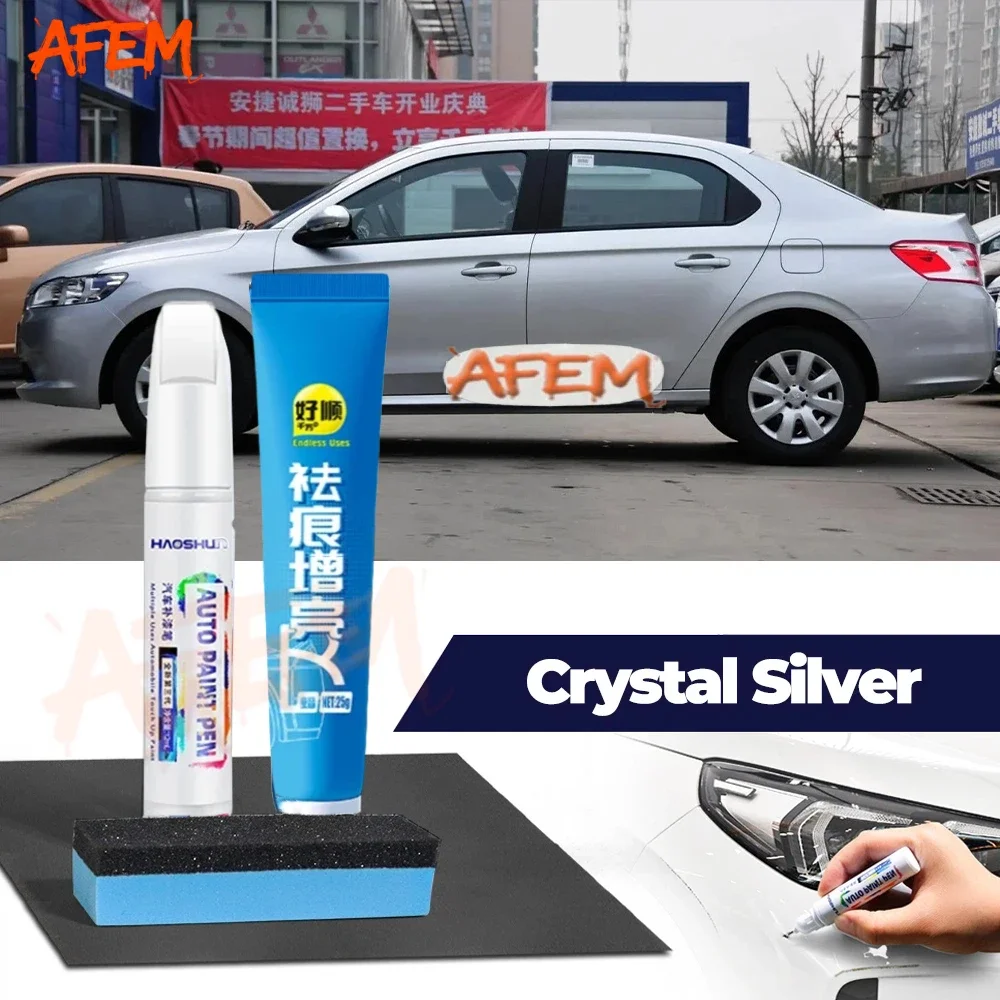 Car Touch Up Paint Pen Scratch Repair Scratch Remover Wax Paint Care For Peugeot 301 2012-2025 2013 2014 2015 2016 2017 2018