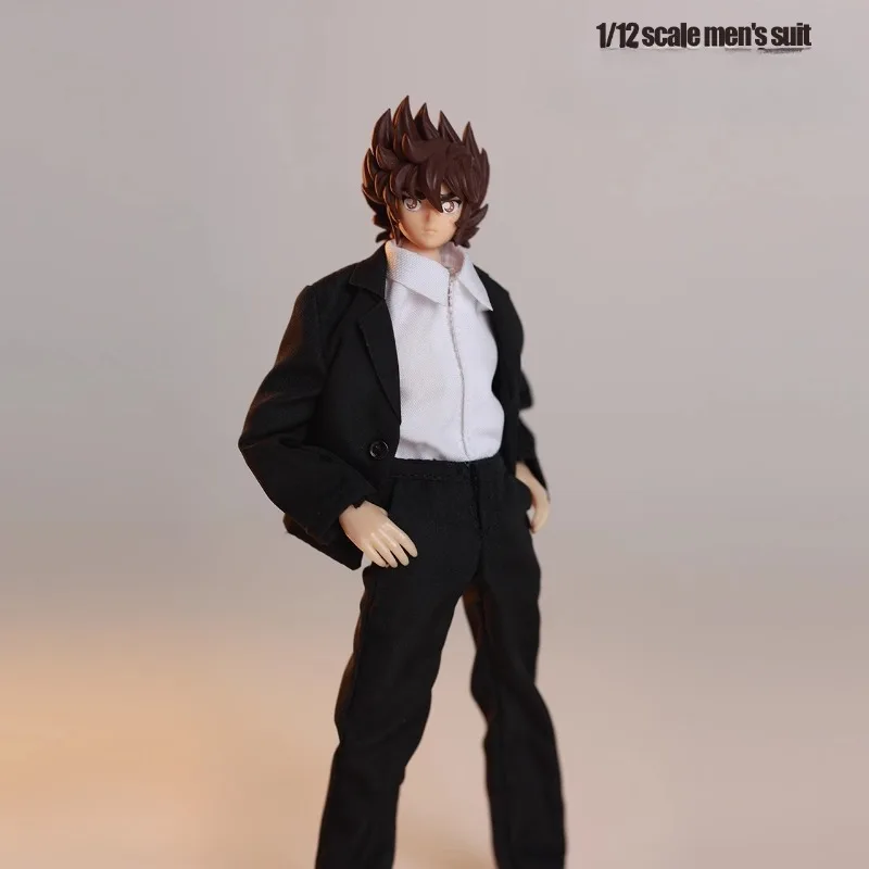 ACG-47 1/12 مقياس الاتجاه الملابس النمط الغربي الذكور دعوى قميص فستان أطفال مع سروال داخلي نموذج صالح 6 ''الجندي عمل الشكل الجسم الدمى