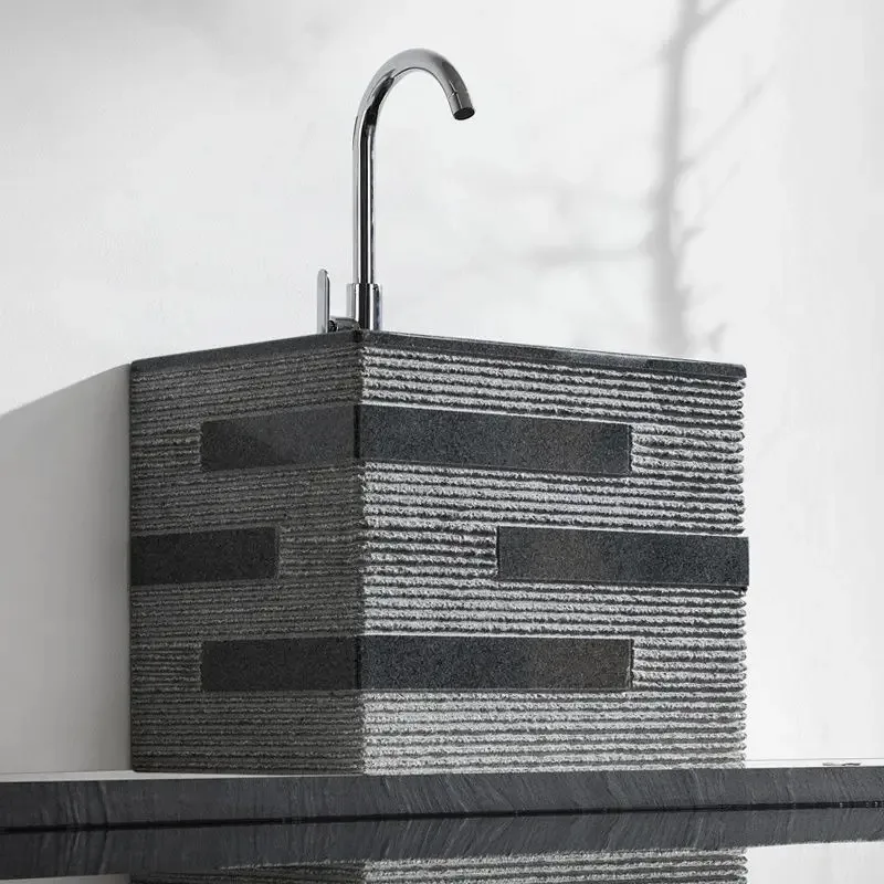 Fregona rectangular para piscina, fregona para lavar el suelo, piscina elevada para exteriores, villa, arte, fregadero, piscina de tela de muelle de piedra