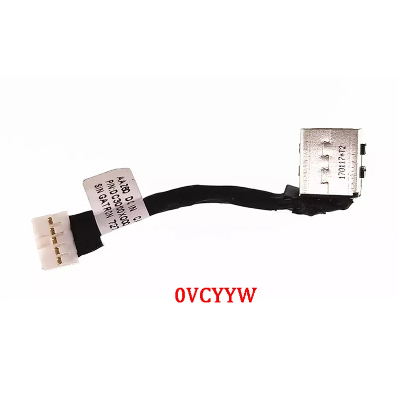 

NEW Genuine LAPTOP Power Jack DC In Cable For Dell Latitude E7270 E7470 0VCYYW