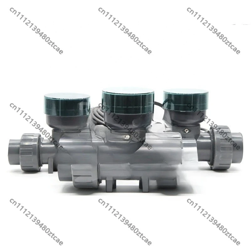 20-90mm Flange Flow Sensor, UPVC Paddle Wheel Turbine Meter, Digital RS485 Output, IP65 Waterproof for Industrial Use