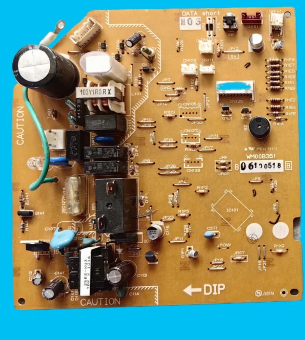 

for Mitsubishi Air conditioning computer board circuit board MSH-CE12VD WM00B351 DM76Y833G01 good working