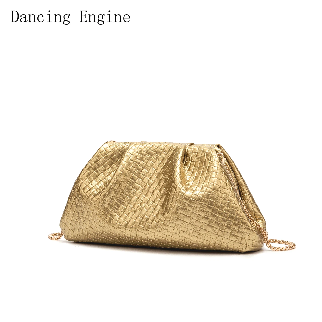

Golden Purses and handbag luxury Designer chian Shoulder Bag Purse women's bag Wedding Evening Clutch Bag party bag