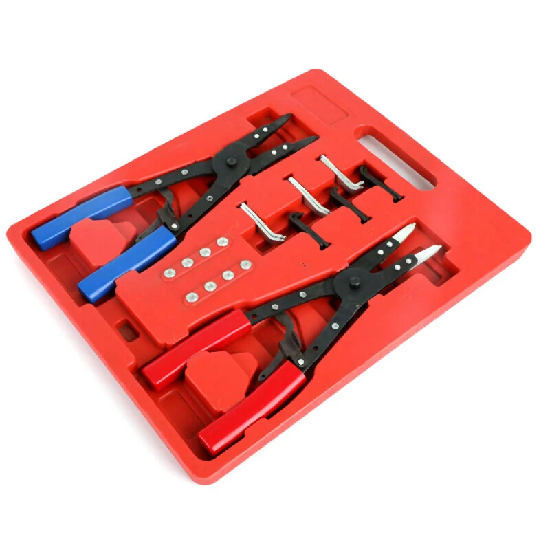 

НОВИНКА-2 шт. 10-дюймовый набор плоскогубцев с храповым механизмом для снятия стопорных колец