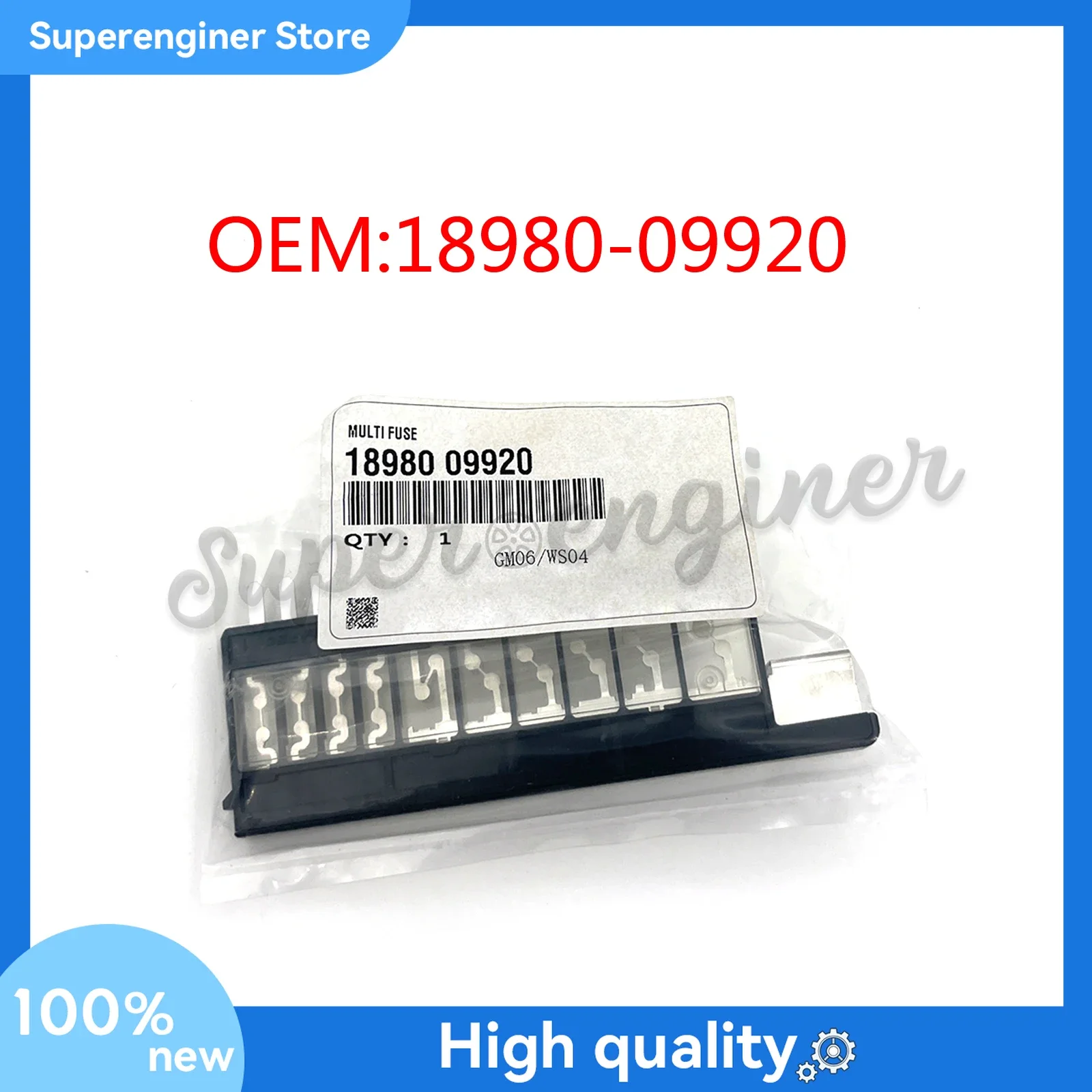 

Multi Fuse 18980-09920 for Hyundai Sonata Sonata Hybrid Kia Optima 2020+