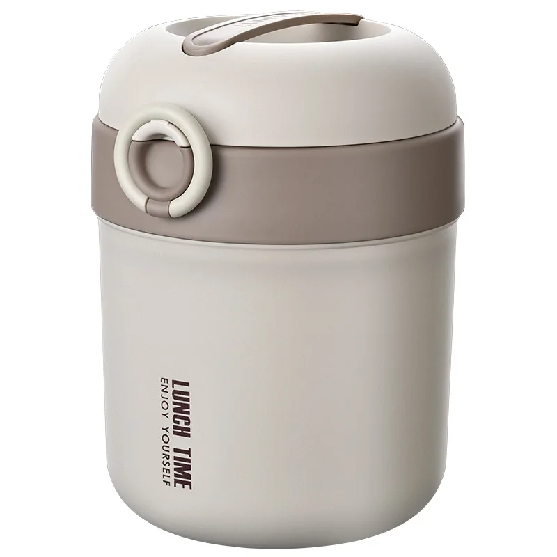 Stainless Steel Thermal Lunch Box Insulated Lunch Bag Food Warmer Soup Cup Thermos Containers Bento Lunch Box for Kids