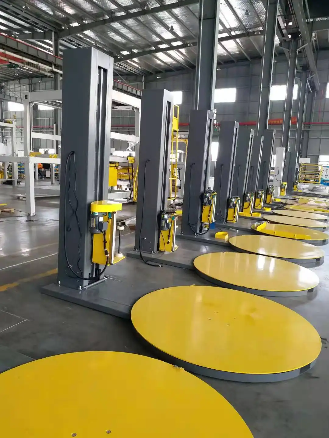 آلة تغليف فيلم البليت المطاطي الأوتوماتيكية مع شهادة CE ومقياس الوزن الاختياري #2