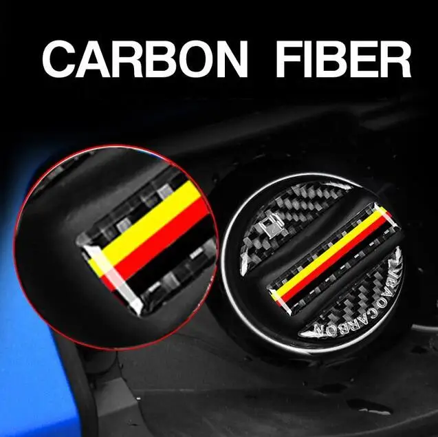 ألياف الكربون غطاء تغليف خزان الوقود ملصقات الزخرفية لبورش بوكستر كايين باناميرا ماكان كايمان 911 918 996 #4