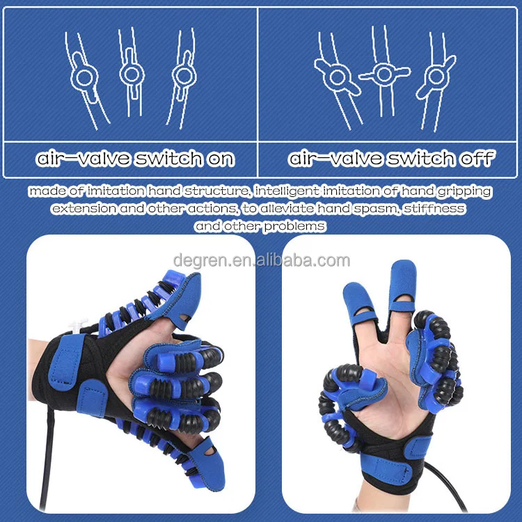 Afbeelding 6: Handrevalidatiemachine Vingertraining Sporterapparaat Handrevalidatieapparatuur