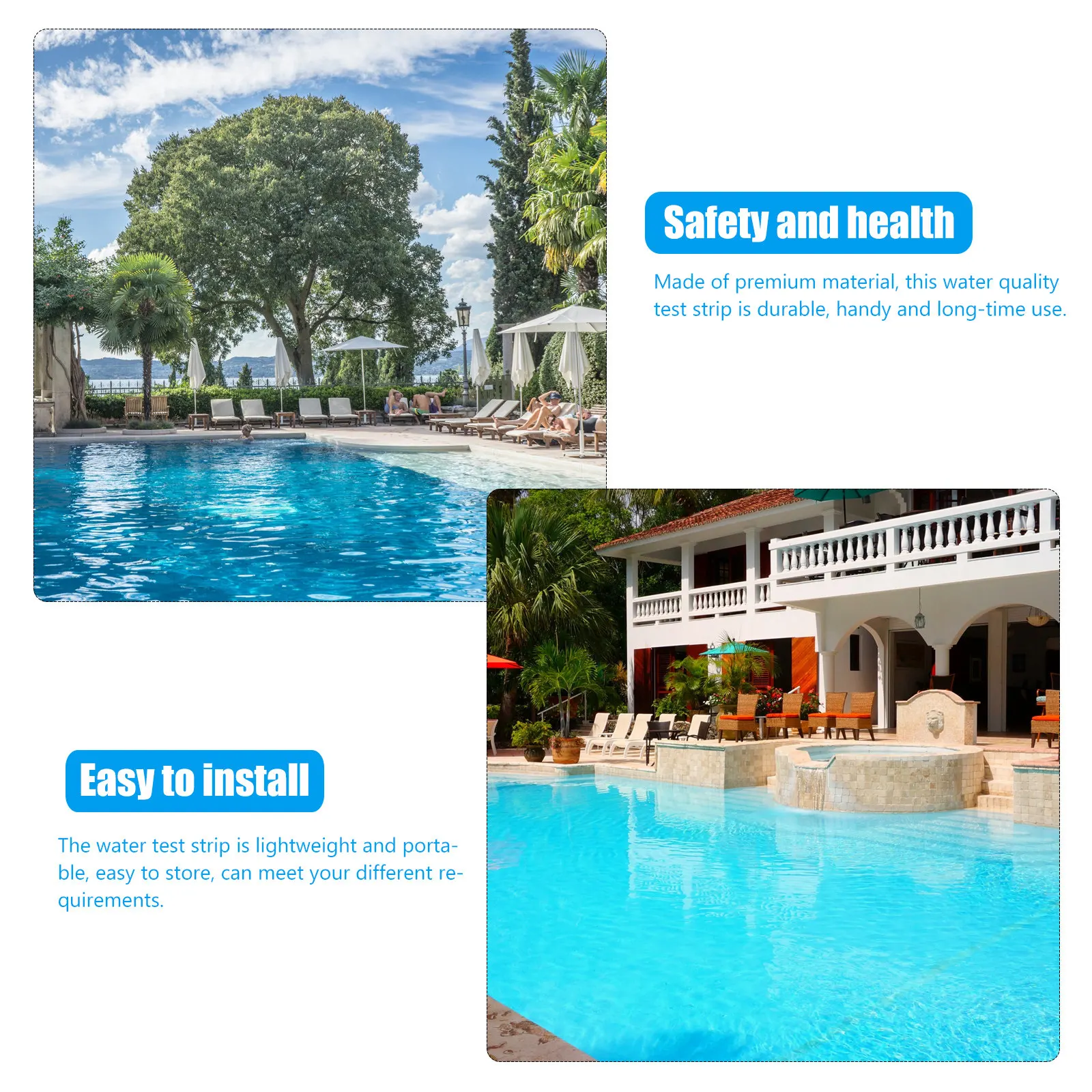 50Pcs Water Quality…