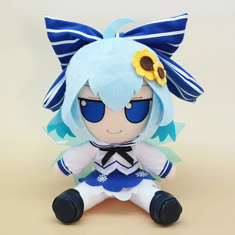 Summer Sailor Cirno⑨ Fumo Touhou Project Cirno Plush Toy Stuffed Doll Snowflake Eye New Design Baka ⑨ Clever Style Fans Gifts