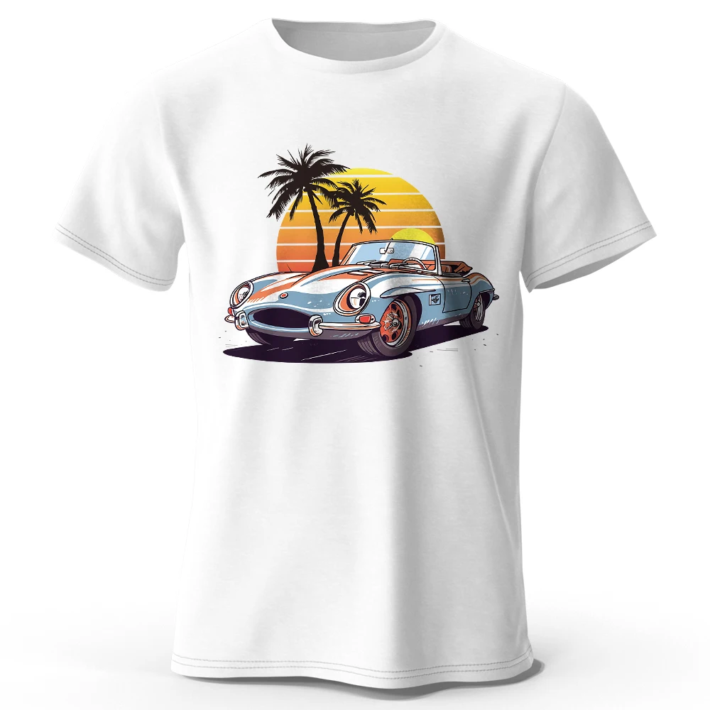 Seaside Market Medal Printed Unisex Men Women T-Shirt Tees Tops 100% Cotton Anchor Graphic Coastal Souvenir Wear