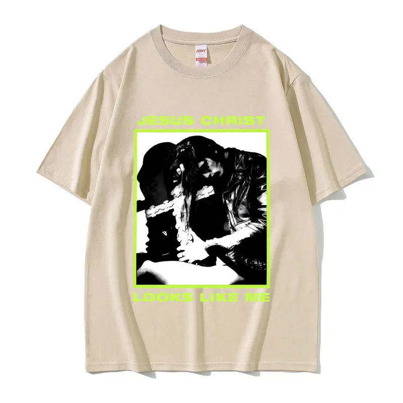 Type O Negative Jesus Christ Looks Like Me T Shirt Men Women Rock Metal Gothic Merch T-shirts Male Vintage Oversized Streetwear