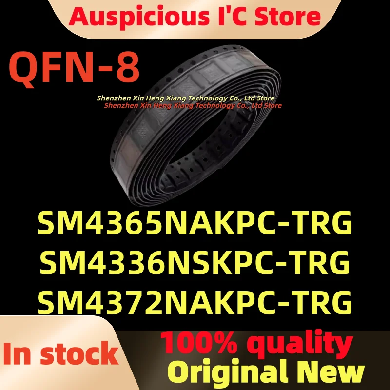 

5pcs 100%New SM4336NSKP SM4336 SM4336NSKPC-TRG SM4365A SM4365NAKPC SM4365NAKPC-TRG SM4372A SM4372NAKPC QFN-8