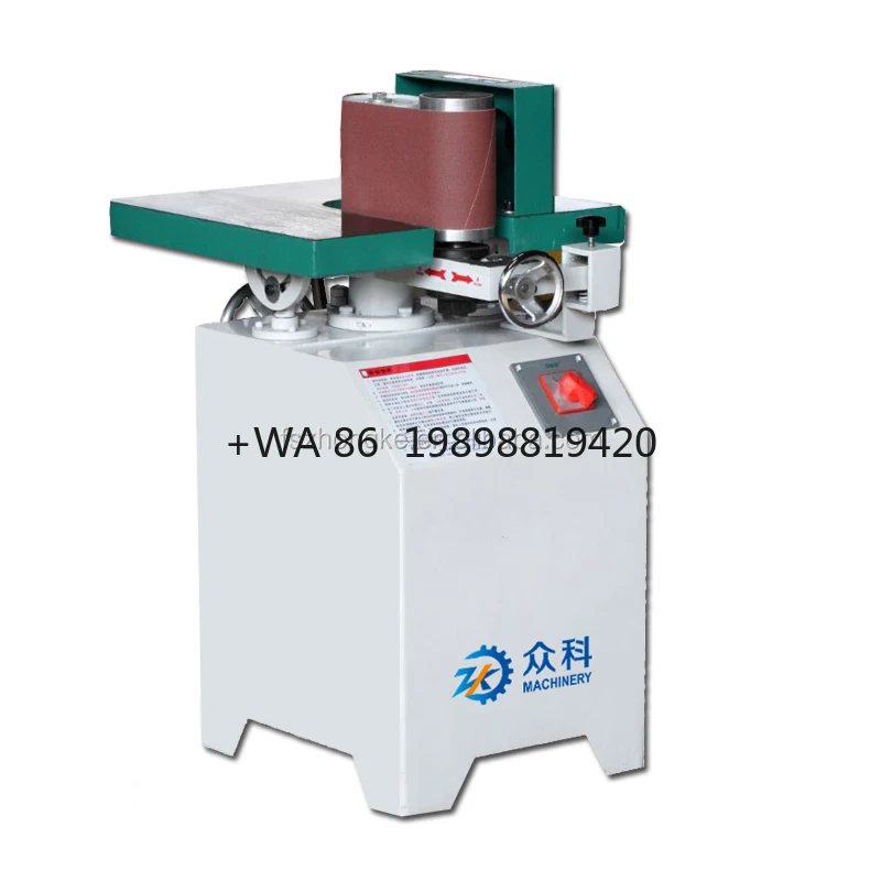 Woodworking Vertical Belt Sander Polishing Sander Machine Manual Wood Sanding Machine