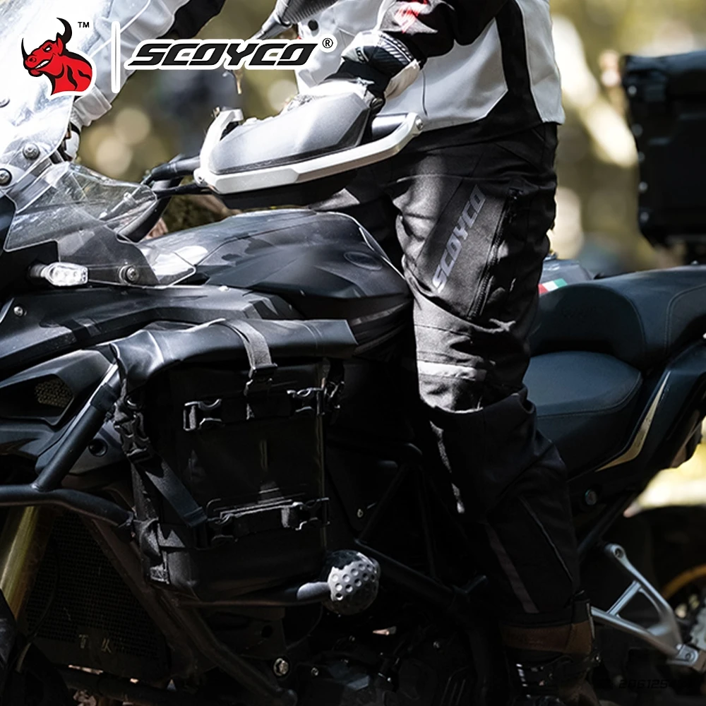 

Мотоциклетные защитные брюки из материала полиэфирного волокна, подходящие для всех сезонов и внедорожников.