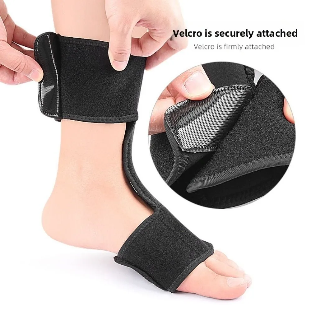 Aluminum Bar Support Foot Splint Brace Adjustment Elastic Dorsal Drop Foot Orthopedic Brace Comfortable Skin-friendly