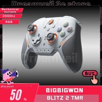 BIGBIGWON Blitz 2 TMR Star Flash Wireless Bluetooth Gamepads Somatosensory Controllers 2000HZ Customized For NS PC Steam Game