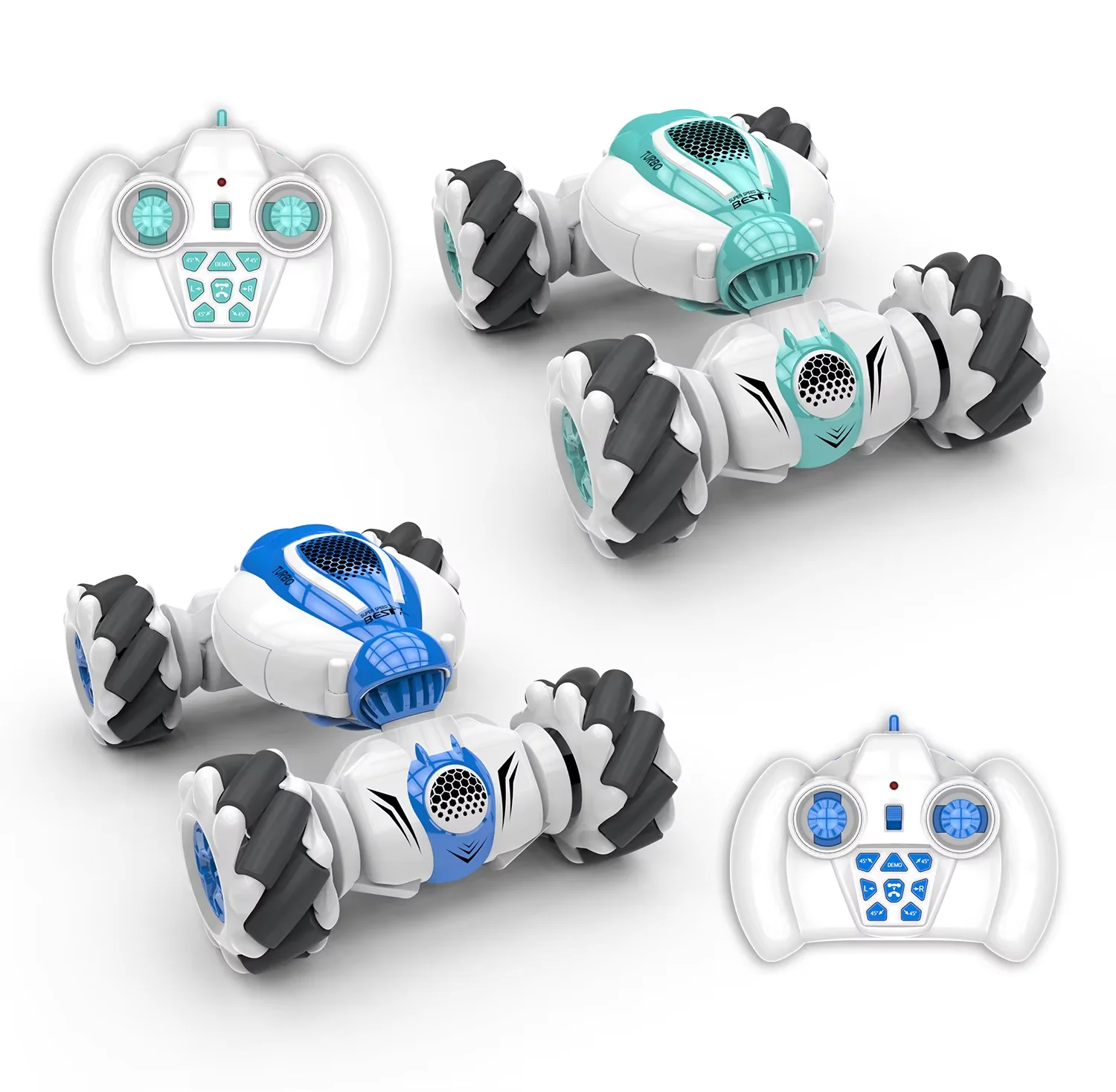 S-012 Remote Control Mini Stunt Car 2.4GHz Dual Remote Control Watch Gesture Sensor Remote Control Car Children's Christmas Gift