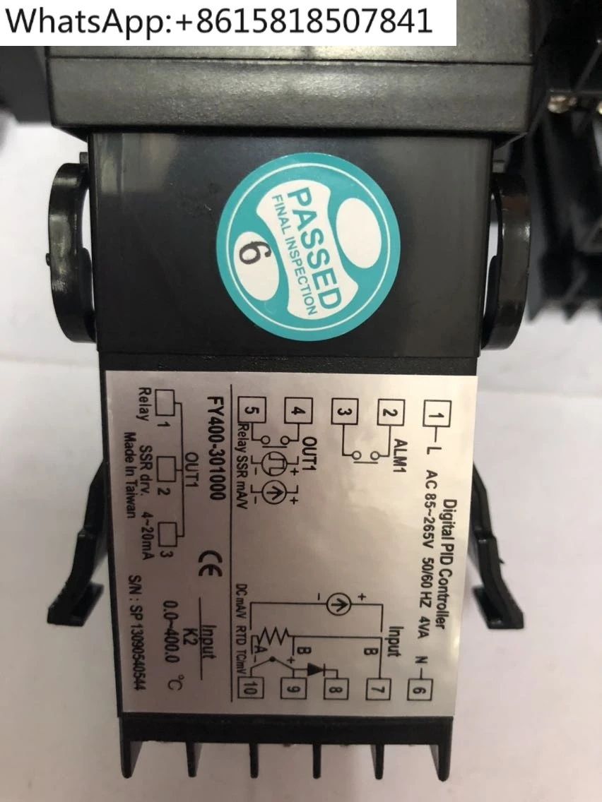 FY400-301000 FY400-101000 FY400-201000 FY400 Instrument Temperature Control Same TAIZ