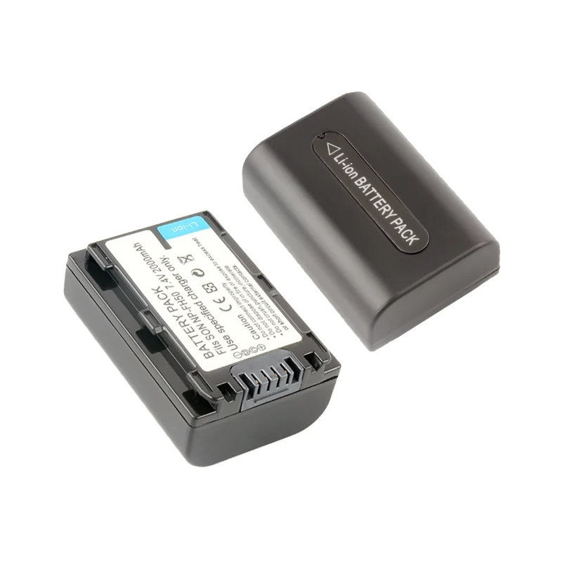 2PCS NP-FH50 NP FH50  Battery for SONY DSLR-A230 DSLR-A230L DSLR-A290 A330 A380 A390 HDR-TG1E DSC-HX1 DSC-HX100V DSC-HX200V
