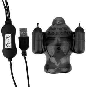 Glans 진동기 페니스 트레이너 반지 수컷 자위 성기 진동기 지연 사정 페니스 마사지 남성용 성 장난감 12 최고의 판매 음경 마사지 빅 거시기 마사지 - №9