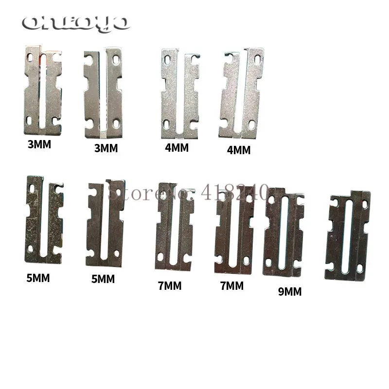 Computer Embroidery Machine Accessories Gold Pieces Embroidered Groove Chip Embroidery Board 3MM, 4, 5, 9MM