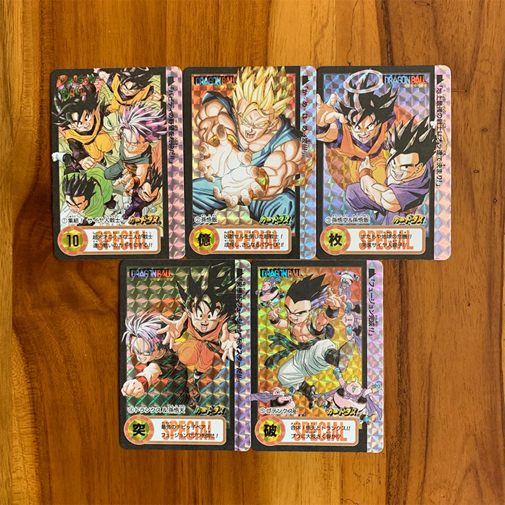 Anime characters Dragon Ball Super Bulma Android 18 Trunks DIY Homemade Xtreme toys Collection card Christmas birthday gift