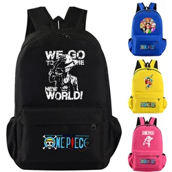 Zaino intero ragazzo ragazza studente adolescente bambini Anime zaino cartone animato Bookbag ritorno a scuola zaino donna Mochila Escolar
