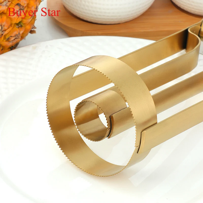 New Manual Stainless Steel Pineapple Slicer Cutter set kitchen utensils Ananas Peeler Knife Vegetable Fruit metal Serving tools