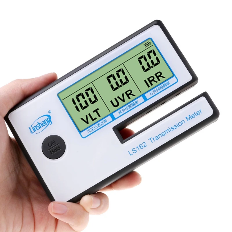 Window Tint Meter LS162 Solar Film Window Film Transmission Meter UV IR VL Test Drop Shipping