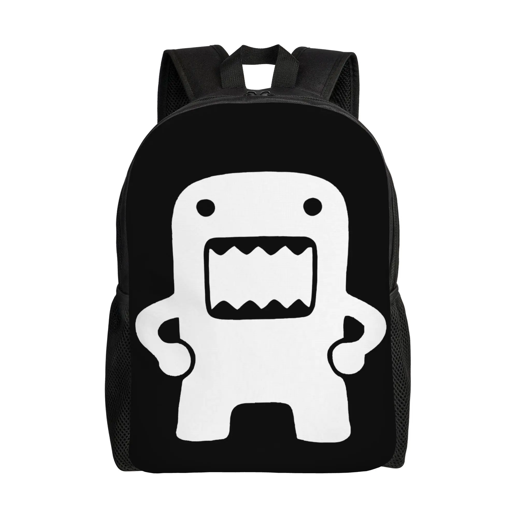 mochila-domo-kun-doll-cool-presente-para-escola-viagem-hiking-meme-anime-mochila-de-lona-para-homens-e-mulheres