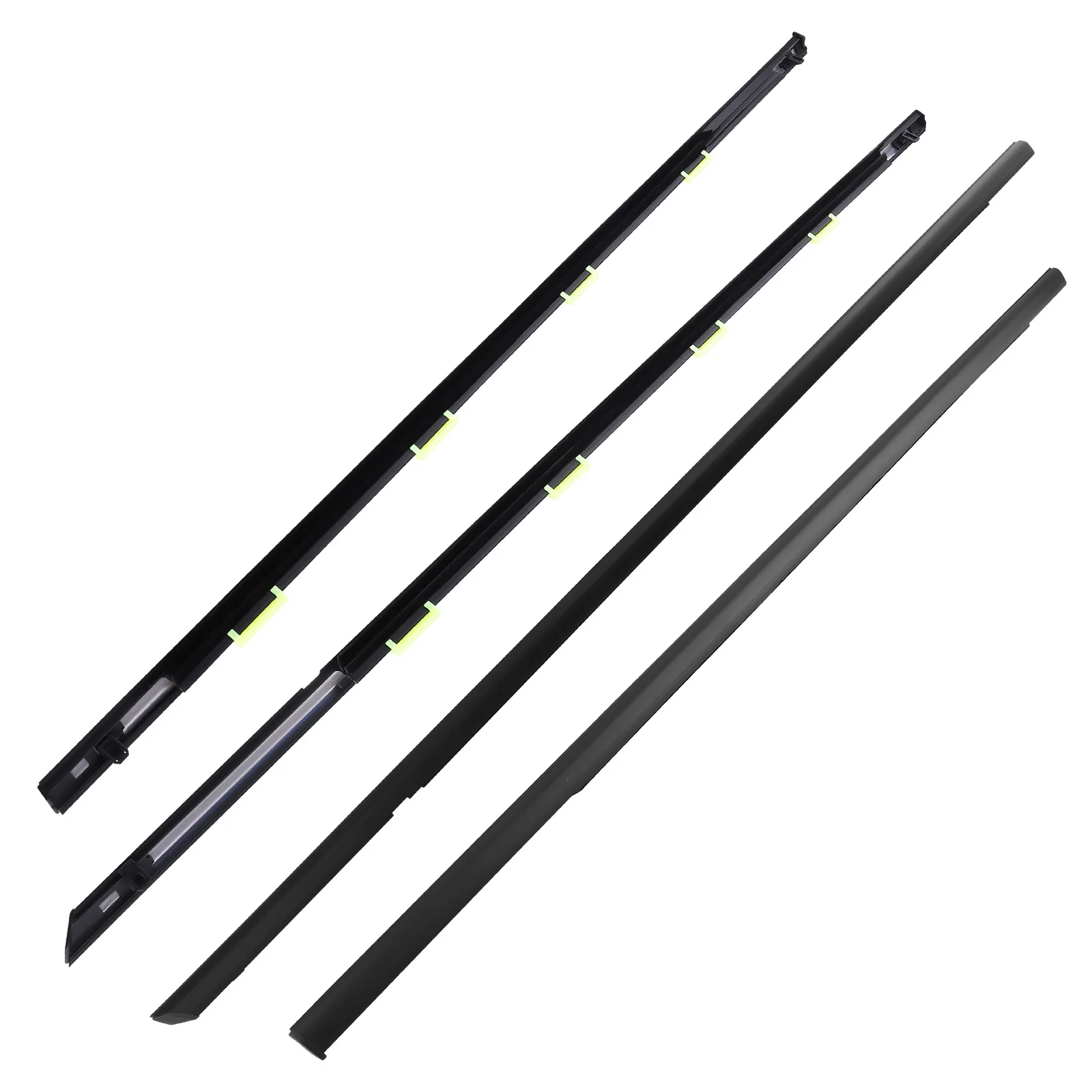 

New Molding Assy Window Trim Glass Door Belt For Rubber 96-00 Honda Civic Dx 4d