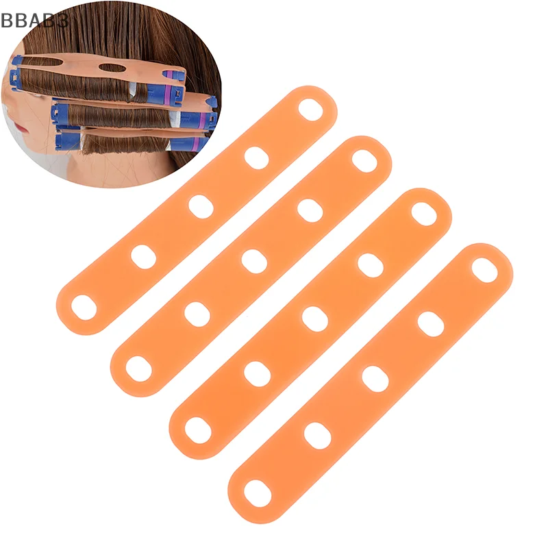 

20Pcs Barber Shop Perm Band Hair Perm Rods Hair Rollers Cold Wave Rods With Elastic Rubber Band Professional Styling Tools